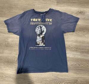 VINTAGE TOKYO FIVE
GRAPHIC TEE SHIRT Y2K 2000s
